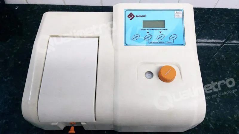 Calibração de espectrofotômetro