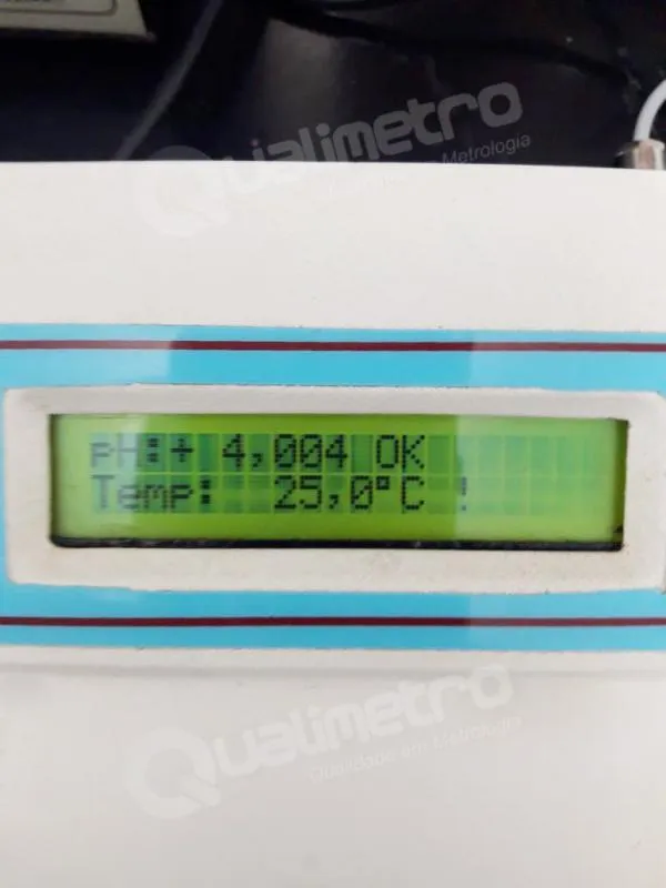 Calibração de phmetro digital