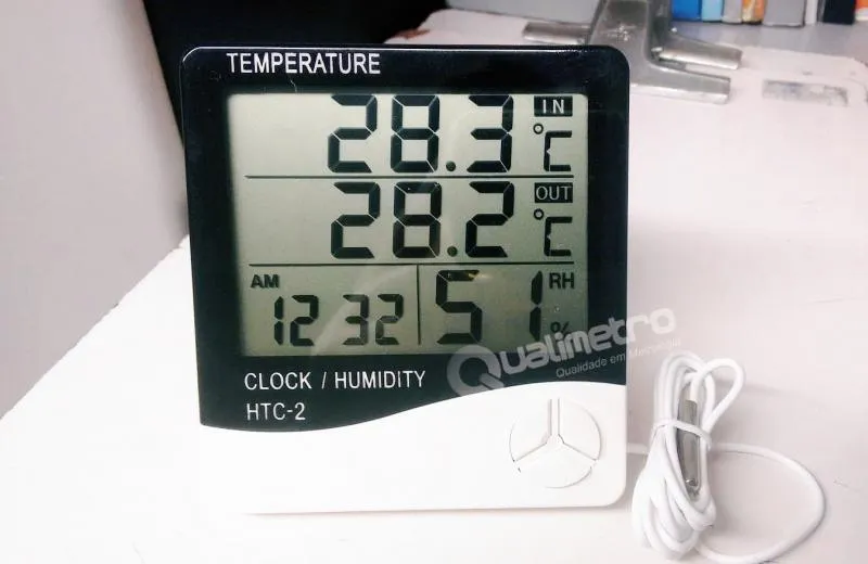 Calibração de termohigrômetro sp