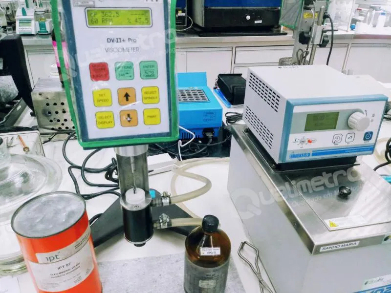 Calibração de viscosímetro